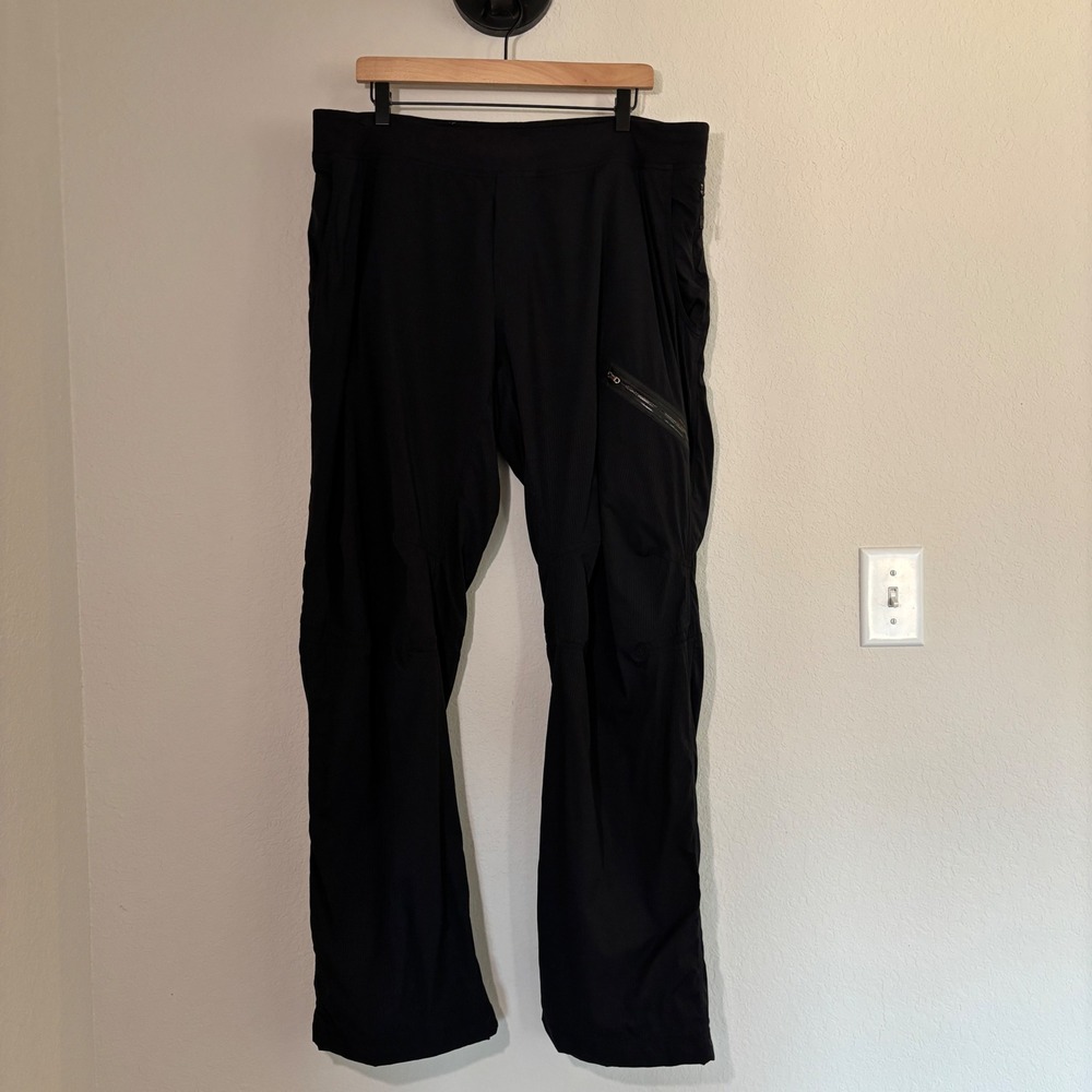 Lululemon Pant Seawall Track XXL Swift Fabric Black Gorpcore Techwear Activewear